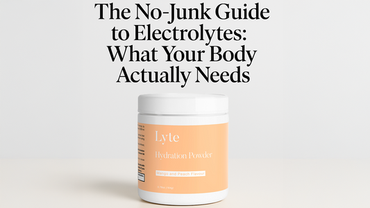 The No-Junk Guide to Electrolytes: What Your Body Actually Needs