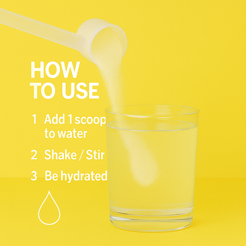 Lemonade Hydration Powder